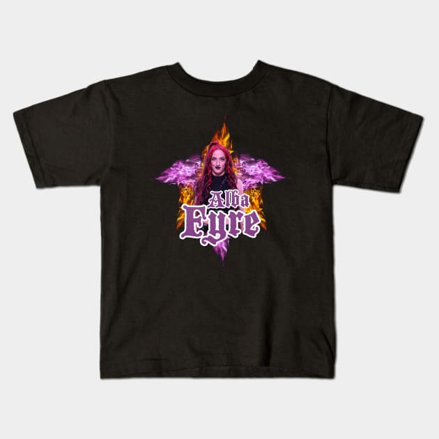 Alba Fyre // WWE FansArt Kids T-Shirt by suprax125R
